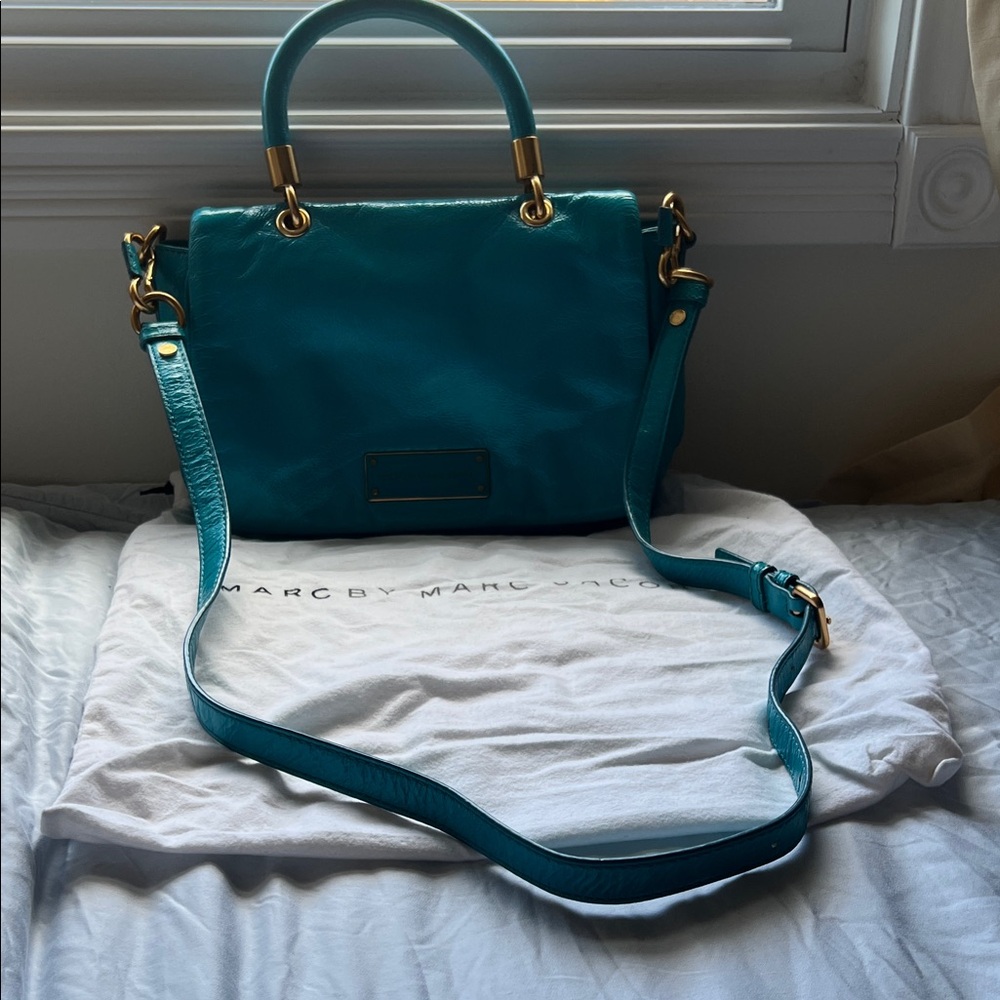 Marc by Marc Jacobs Turquoise/Teal purse - Picture 4 of 17